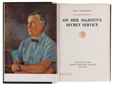 Lot #4037 Ian Fleming Limited Edition Signed Book - On Her Majesty's Secret Service, Presented to His Lover - Image 6