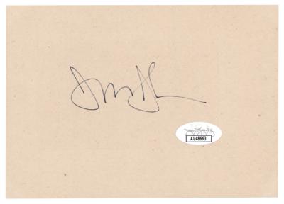 Lot #371 Jasper Johns Signature