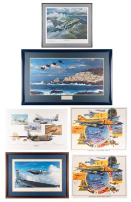 Lot #271 Military Aviation (6) Prints and Posters