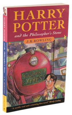 Lot #440 J. K. Rowling: First Edition, First Printing of Harry Potter and the Philosopher's Stone (Softcover) - Image 1