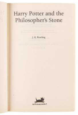 Lot #440 J. K. Rowling: First Edition, First Printing of Harry Potter and the Philosopher's Stone (Softcover) - Image 2