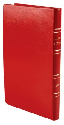 Lot #441 J. K. Rowling: First Edition, First Printing of Harry Potter and the Philosopher's Stone (Leatherbound) - Image 3