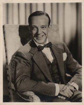 Lot #708 Fred Astaire Signed Photograph