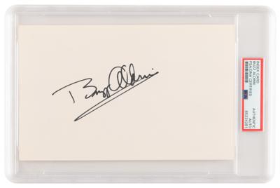 Lot #295 Buzz Aldrin Signature