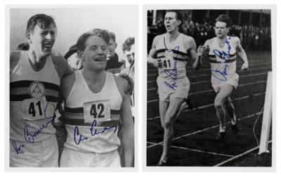 Lot #894 Roger Bannister and Chris Chataway (2)