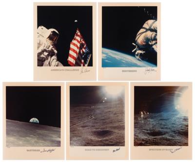 Lot #303 Apollo Astronauts (5) Limited Edition