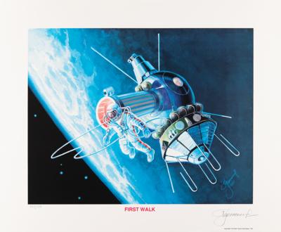 Lot #330 Alexei Leonov Signed Print - 'First Walk' (Ltd. Ed. #627/950) - Image 1