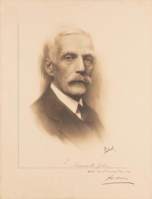 Lot #200 Andrew Mellon Signed Photograph