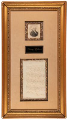 Lot #255 James Wilson Autograph Letter Signed