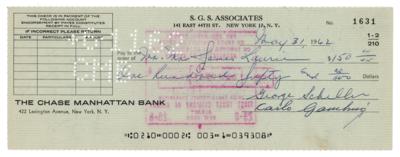 Lot #170 Carlo Gambino Signed Check