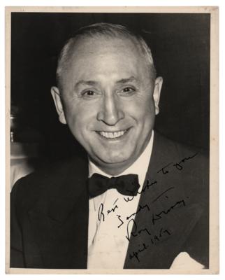 Lot #398 Roy O. Disney Signed Photograph