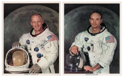 Lot #299 Apollo 11: Aldrin and Collins (2) Signed