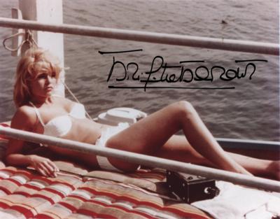 Lot #713 Brigitte Bardot Signed Photograph