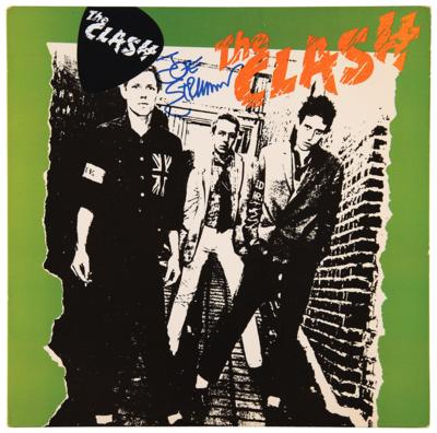 Lot #680 The Clash: Joe Strummer Signed Album - Self-Titled Debut - Image 1