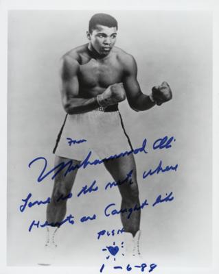 Lot #891 Muhammad Ali Signed Photograph