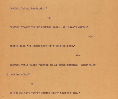 Lot #298 Apollo 11 Original UPR Teletype Roll - Image 5