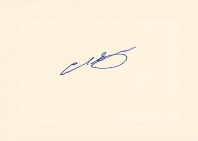 Lot #223 Carl Sagan Signature