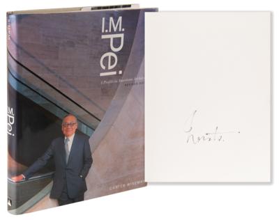 Lot #376 I. M. Pei Signed Book - A Profile in American Architecture - Image 1