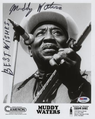 Lot #583 Muddy Waters Signed Photograph - Image 1