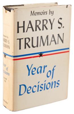 Lot #103 Harry S. Truman Signed Book - Memoirs - Image 3