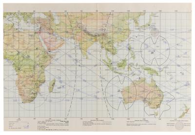 Lot #301 Apollo 9 Earth Orbit Chart - Image 2