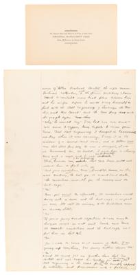 Lot #433 Frank Norris Argonaut Manuscript Edition of His Collected Works (Ltd. Ed. #106/245) - Image 1