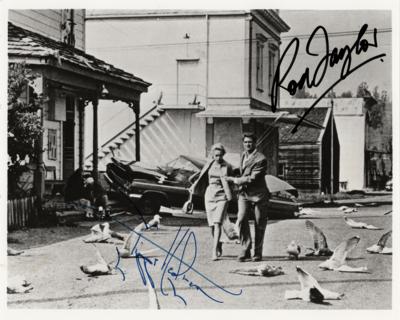 Lot #726 The Birds: Tippi Hedren and Rod Taylor Signed Photograph - Image 1