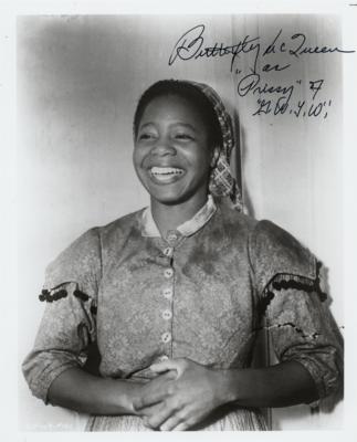 Lot #774 Gone With the Wind: Butterfly McQueen Signed Photograph - Image 1