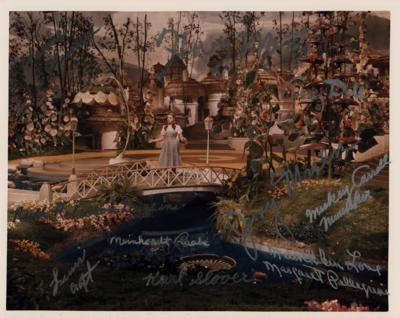 Lot #879 Wizard of Oz: Munchkins (10) Multi-Signed Photograph - Image 1