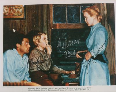 Lot #884 The Yearling Signed Photograph - Image 1