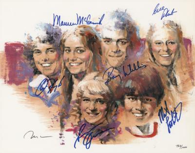 Lot #730 Brady Bunch Signed Limited Edition Photograph - Image 1