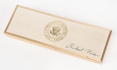 Lot #80 Richard Nixon Official Parker Bill Signing Pen, Given to Attorney General Elliot Richardson - Image 4