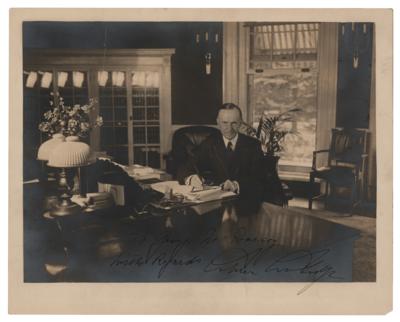 Lot #35 Calvin Coolidge Signed Photograph - Image 1