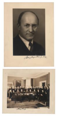 Lot #201 Henry Morgenthau, Jr. (2) Signed