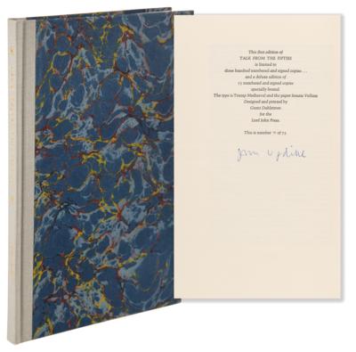 Lot #514 John Updike Signed Book - Talk From the Fifties (Ltd. Ed. #71/75) - Image 1