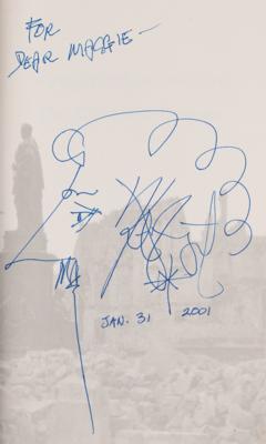 Lot #516 Kurt Vonnegut Signed Self-Portrait Sketch in Book - Slaughterhouse Five - Image 2