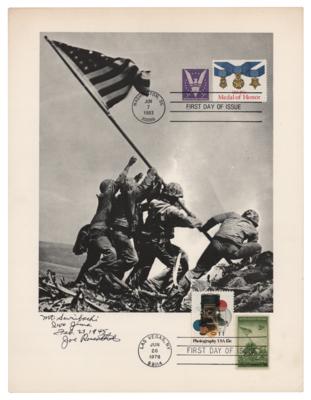 Lot #268 Iwo Jima: Joe Rosenthal Signed