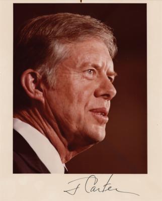 Lot #28 Jimmy Carter Signed Photograph - Image 1