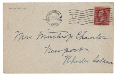 Lot #92 Edith Roosevelt Autograph Letter Signed as First Lady - Image 5