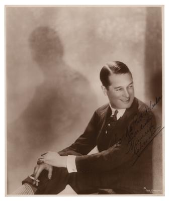 Lot #735 Maurice Chevalier Signed Oversized Photograph - Image 1