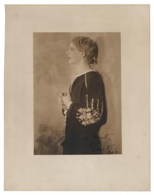 Lot #717 Ethel Barrymore Signed Photograph - Image 1