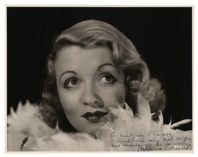 Lot #722 Constance Bennett Signed Photograph - Image 1