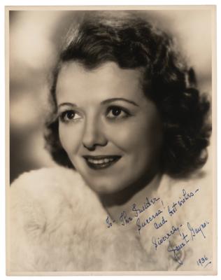 Lot #772 Janet Gaynor Signed Photograph - Image 1