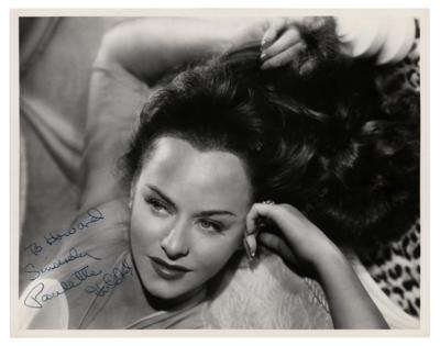 Lot #773 Paulette Goddard Signed Photograph - Image 1