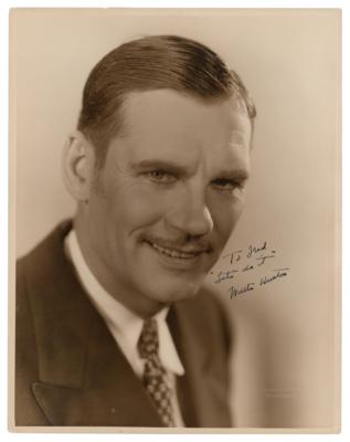 Lot #793 Walter Huston Signed Photograph - Image 1