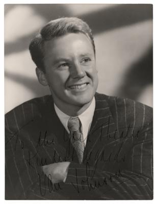 Lot #794 Van Johnson Signed Oversized Photograph by Clarence Sinclair Bull - Image 1