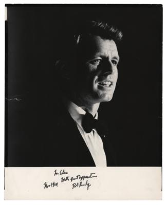 Lot #188 Robert F. Kennedy Signed Photograph