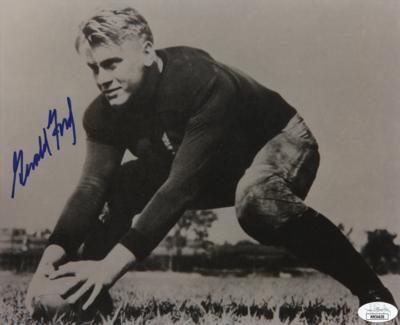 Lot #54 Gerald Ford Signed Photograph - Image 1