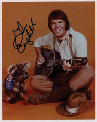 Lot #584 Glen Campbell Signed Photograph - Image 1