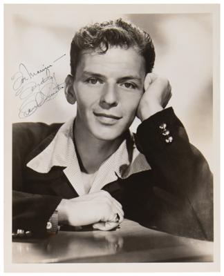 Lot #700 Frank Sinatra Signed Photograph